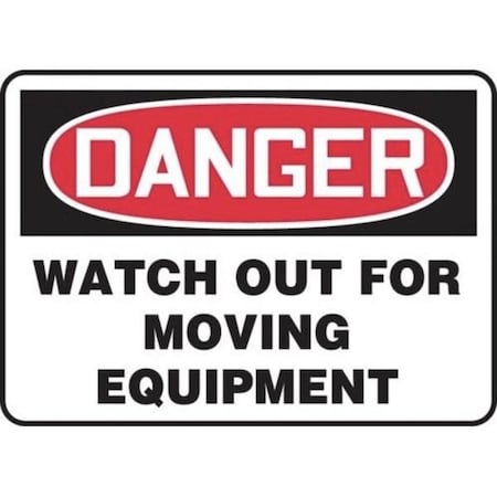 Accuform OSHA DANGER SAFETY SIGN WATCH OUT MCRT001XP MCRT001XP